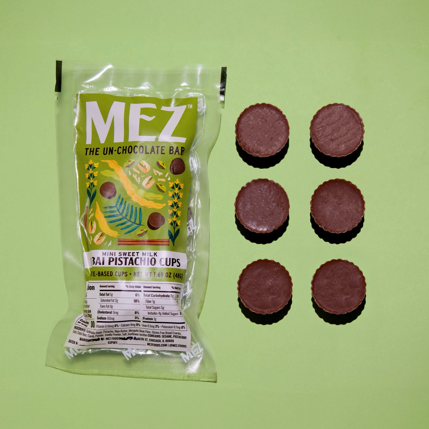 Mini Sweet Milk Dubai Pistachio Cups