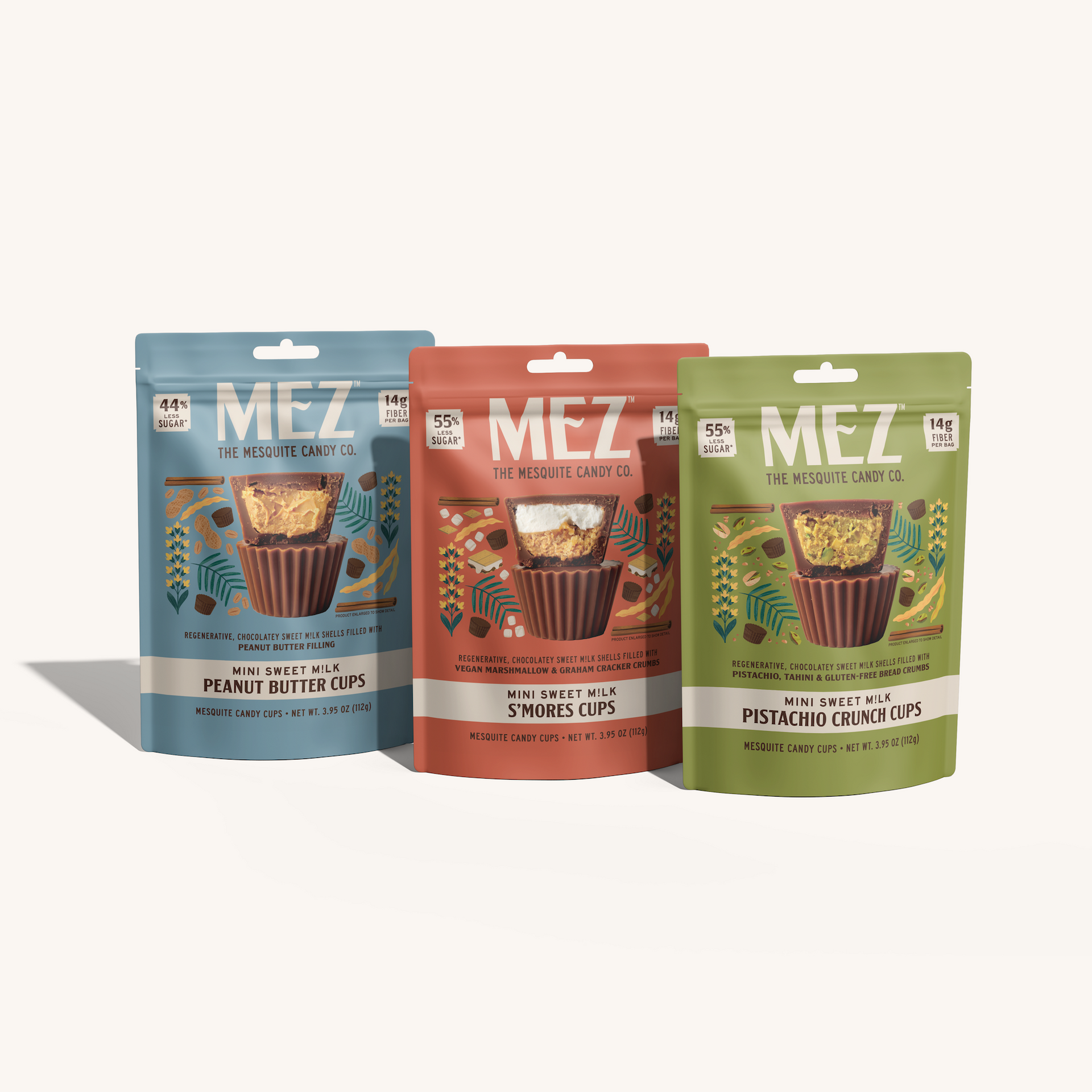 3-Pack Mini Mesquite Cup Variety Set – Mez Foods