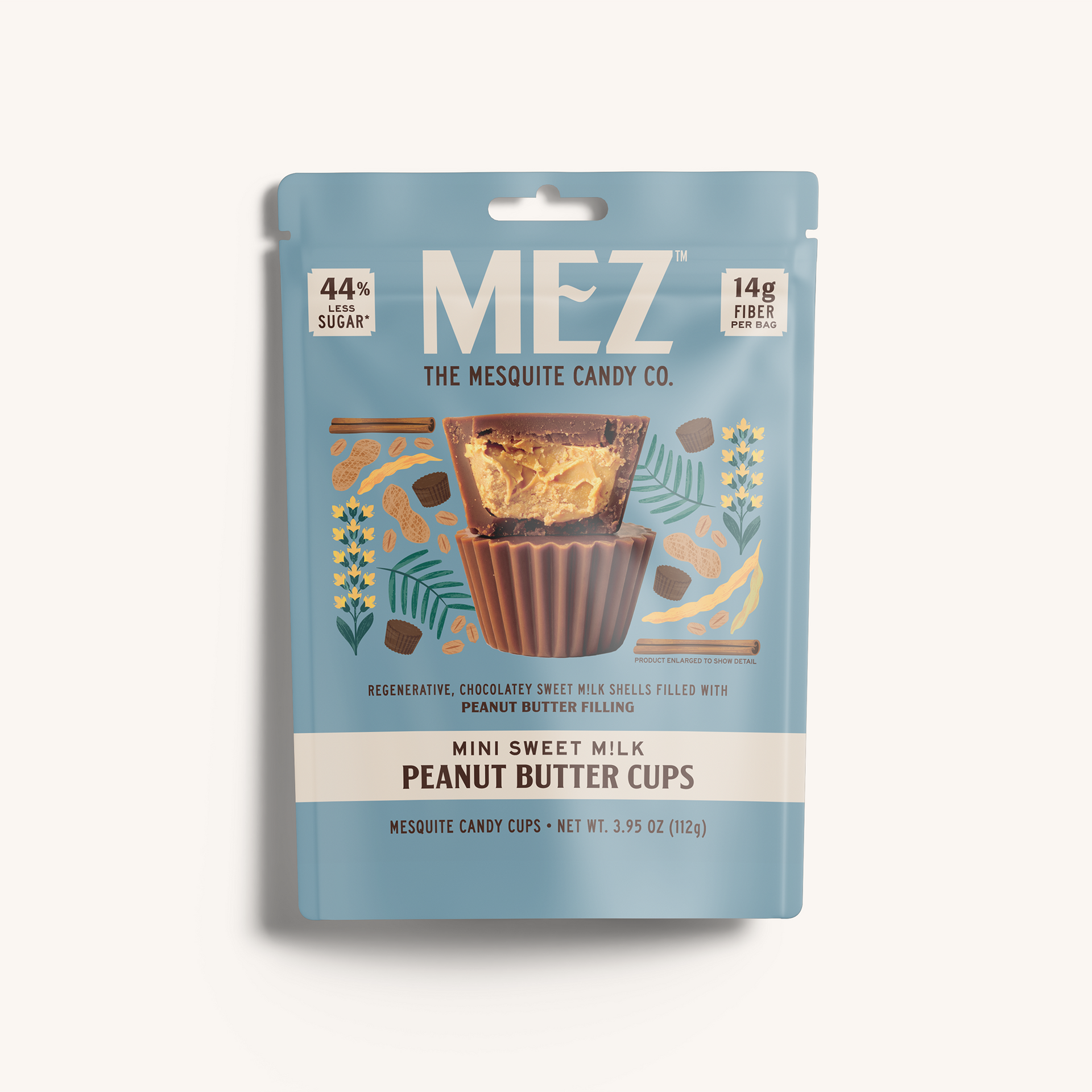 キュウ　マルデヌベス Mini Sweet M!lk Peanut Butter Cups – Mez Foods