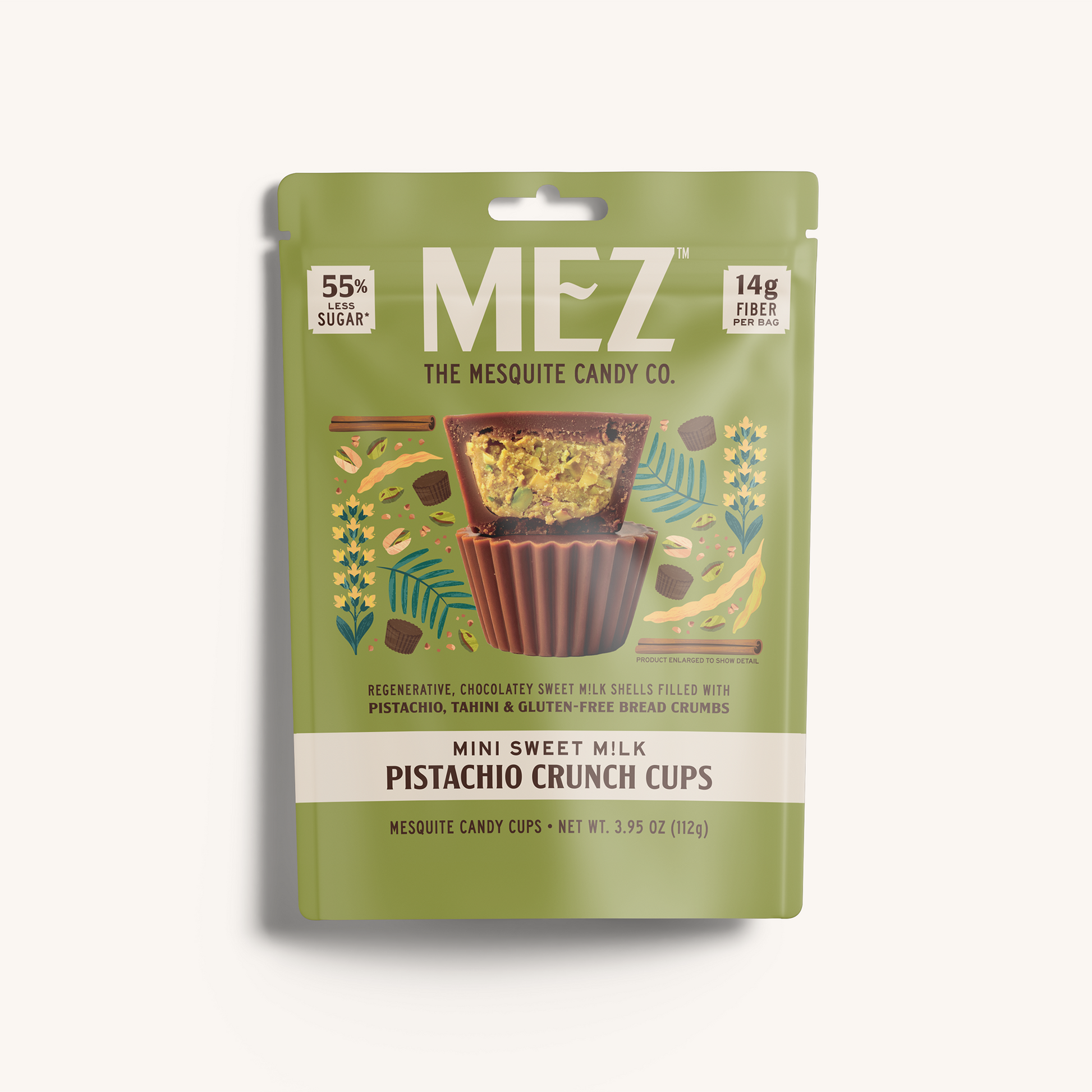 Mini Sweet M!lk Pistachio Crunch Cups – Mez Foods