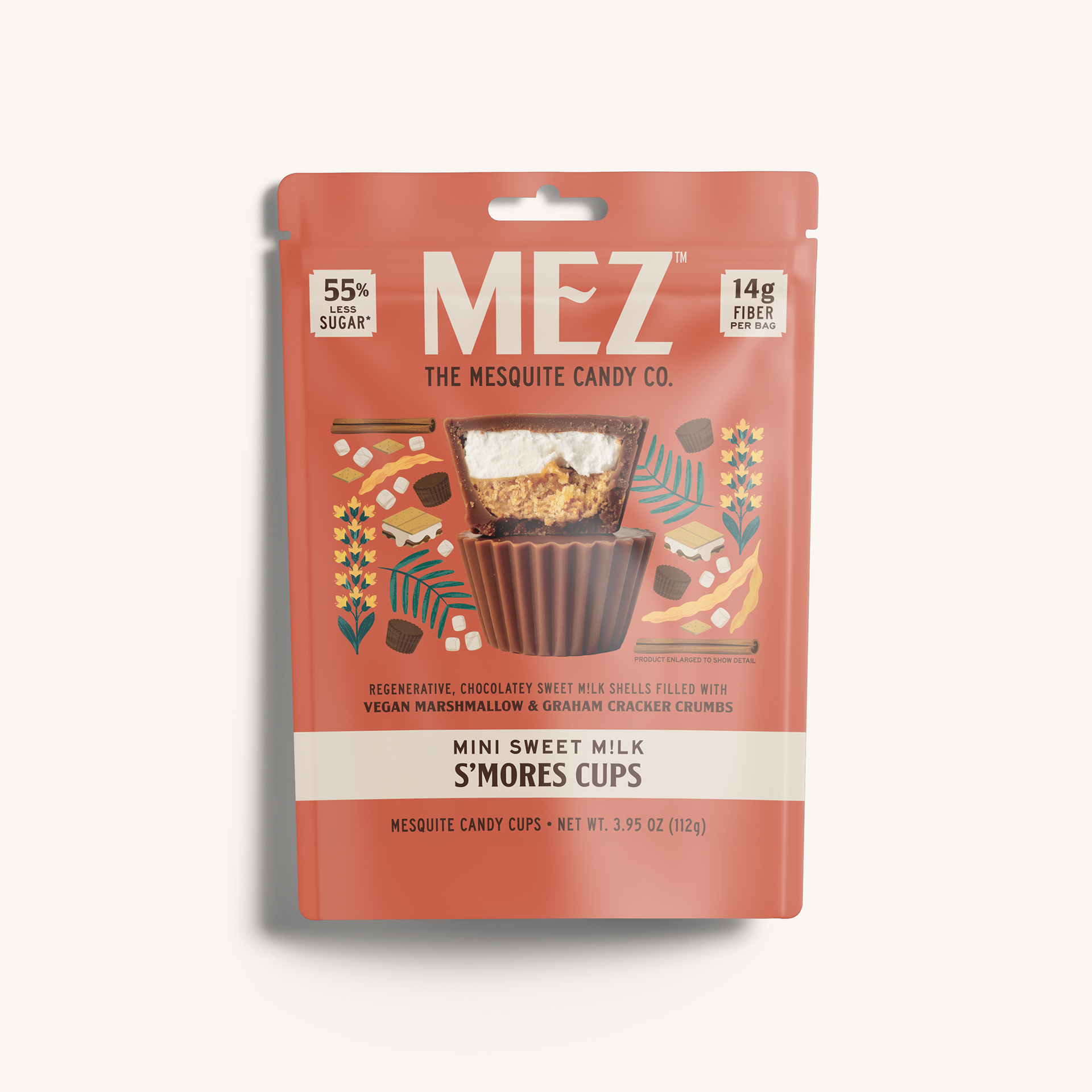 Mini Sweet M!lk S'mores Cups – Mez Foods