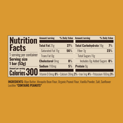 NEW Peanut Better Mez Bar