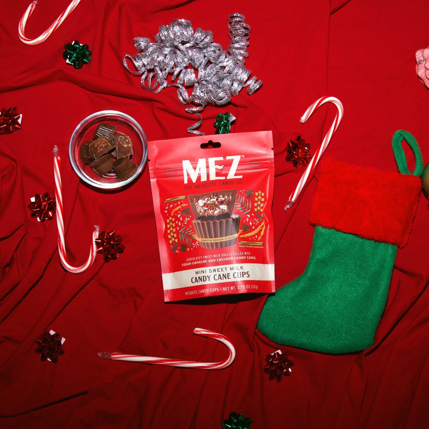 Mini Sweet M!lk Candy Cane Cups