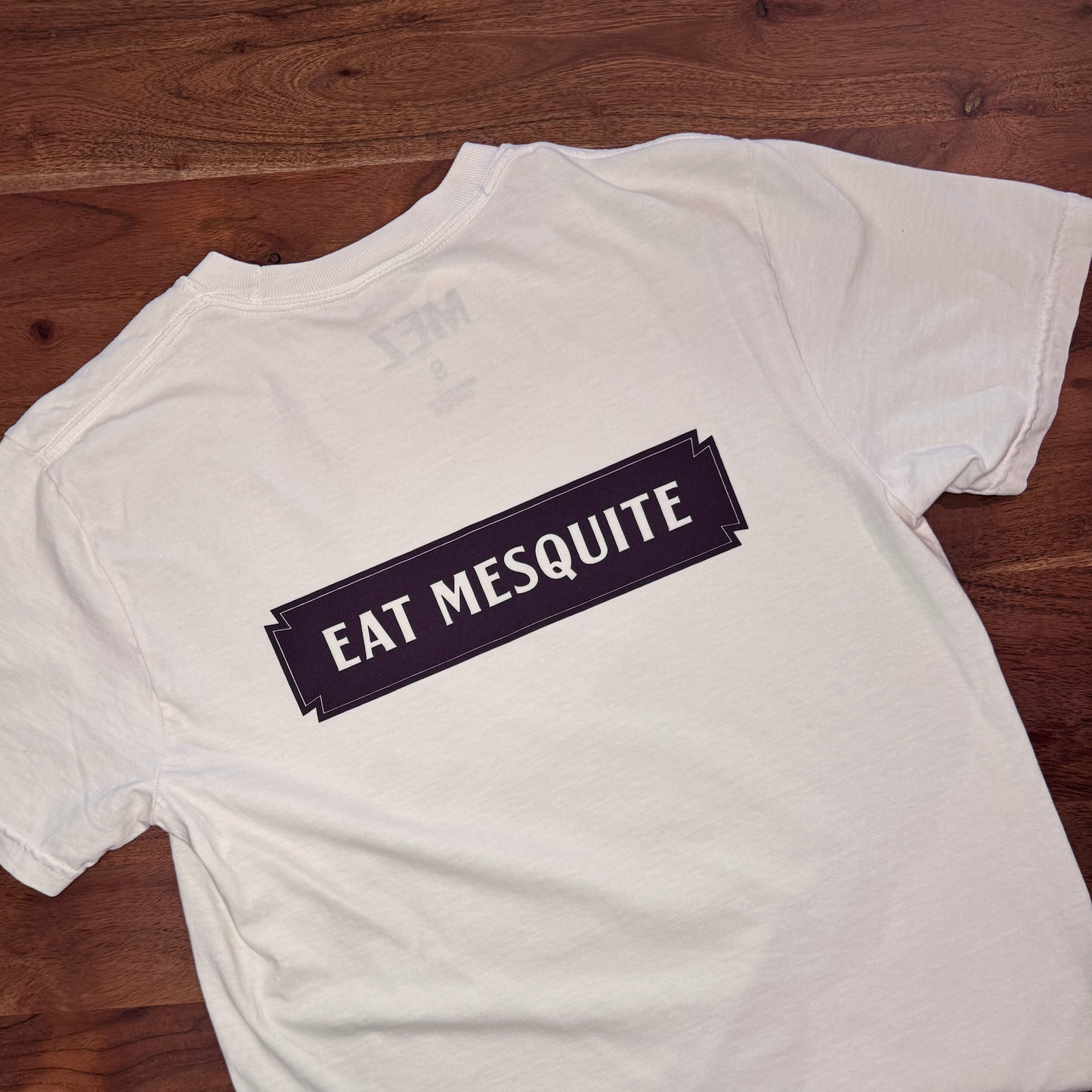 Eat Mesquite Logo Cotton T-Shirt