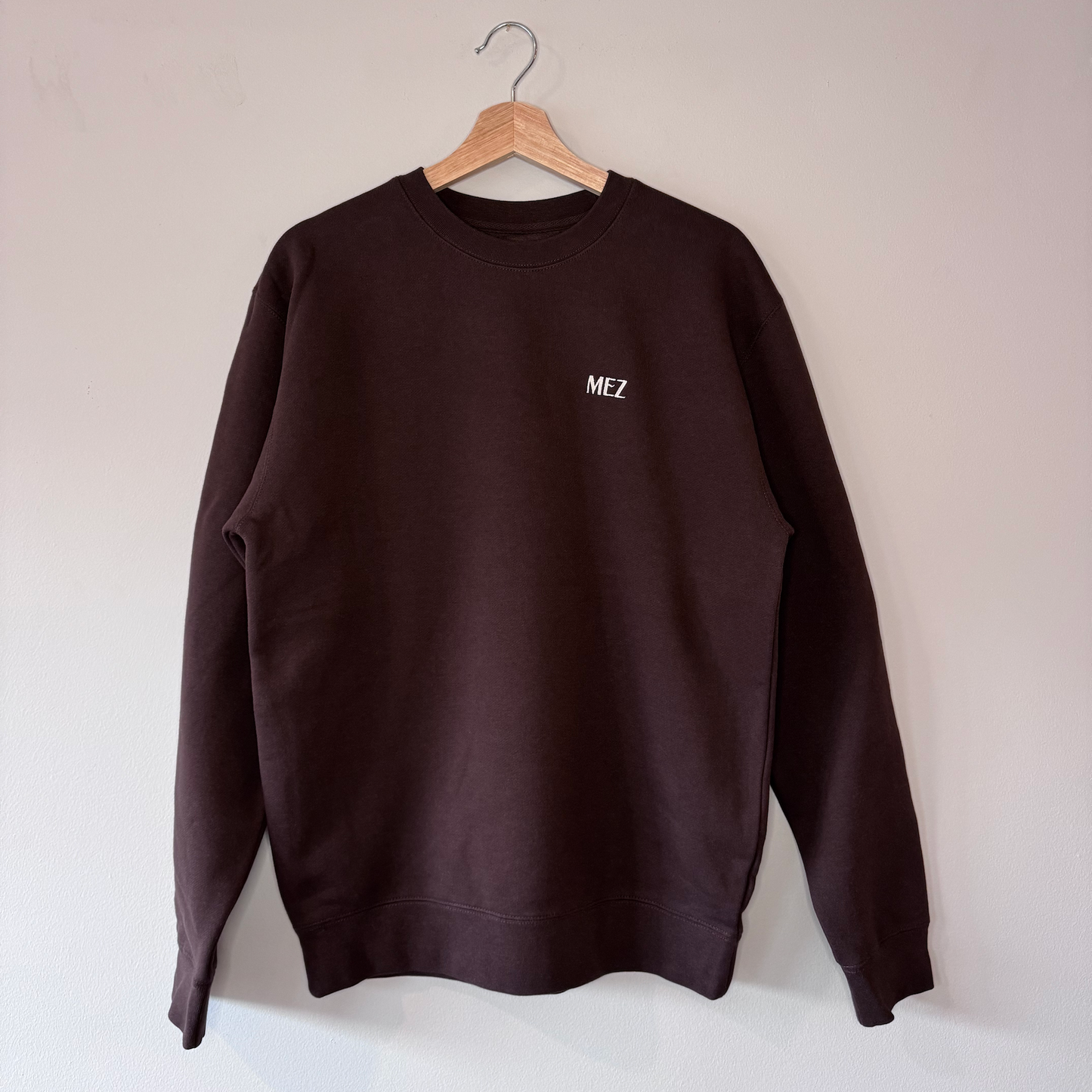 Embroidered Logo Crewneck Sweatshirt