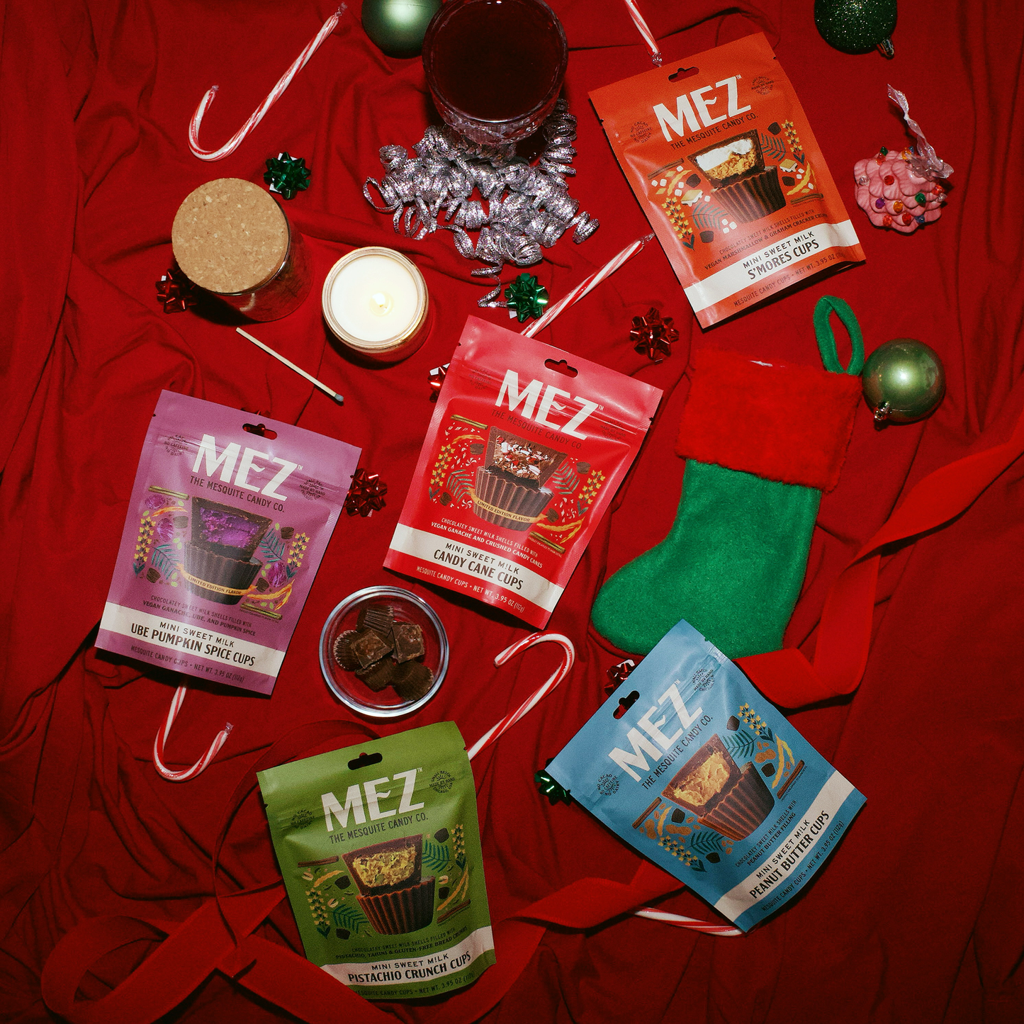 5-Pack Mini Mesquite Cup Holiday Set